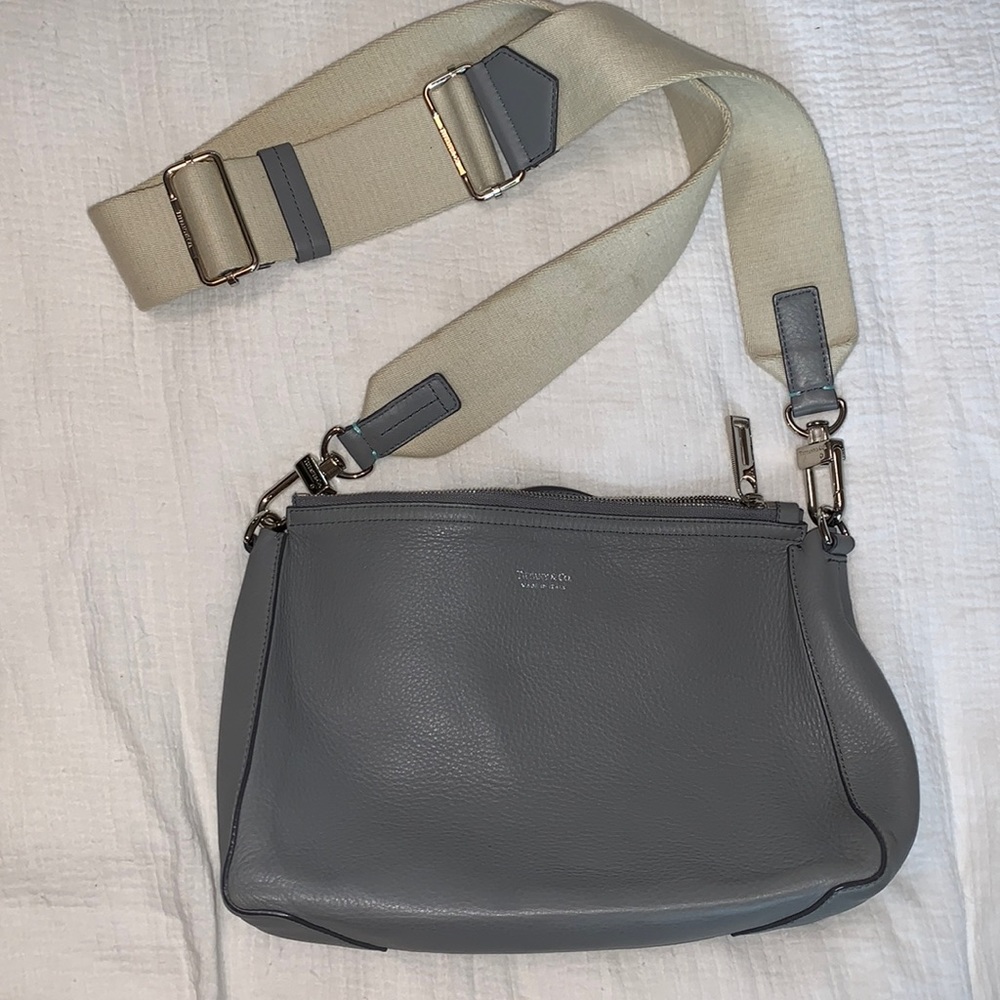 Tiffany &Co Grey crossbody bag